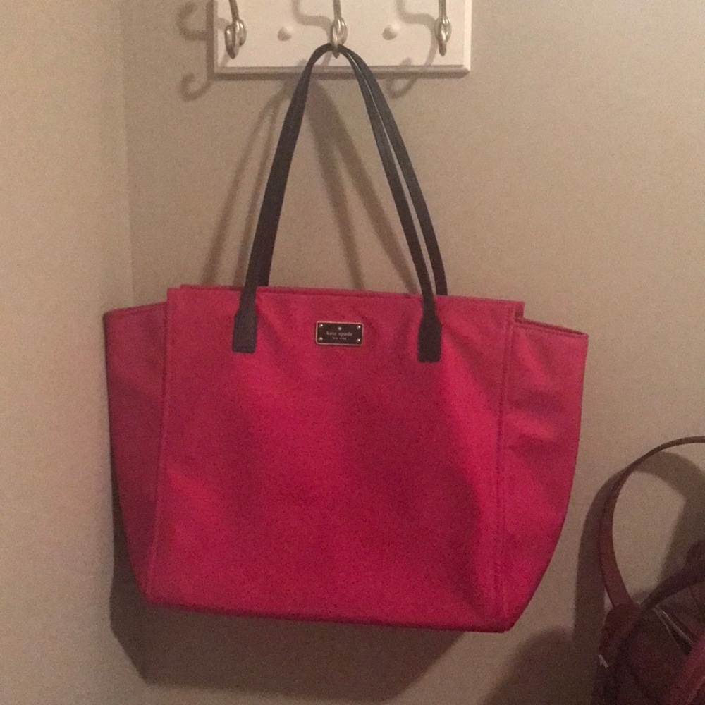 SOLD Kate Spade ♠️ Nylon Tote (Pink!)